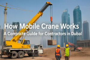 how mobile crane works